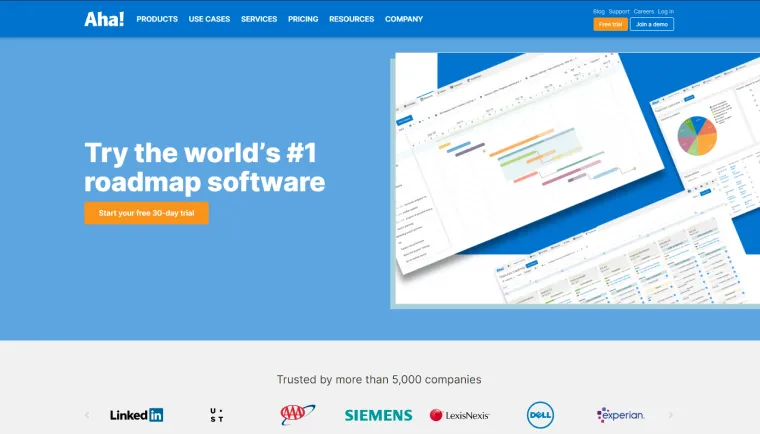 Aha - Best Project Planning Tools