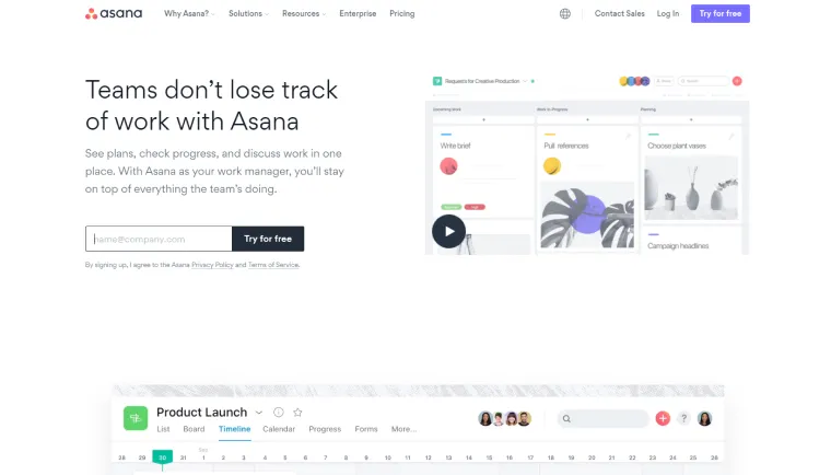 Asana - Best Project Planning Tools