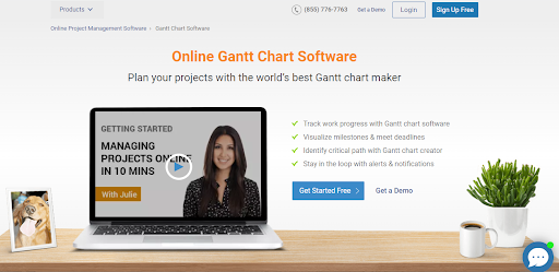 ProProfs Projectt-Gantt Chart Maker