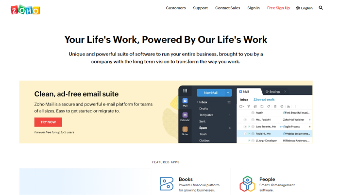 Zoho Projects-Task management software