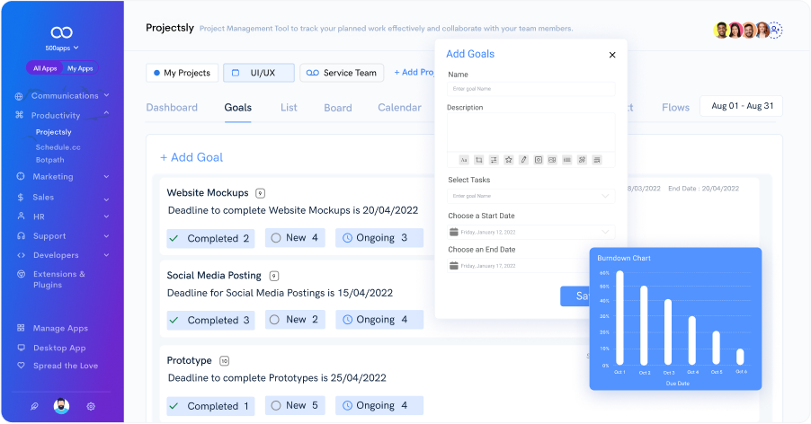 goal management leave note