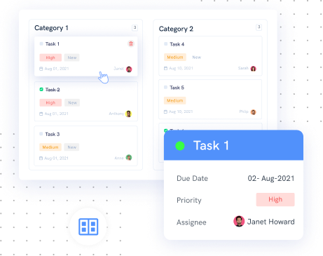 Kanban Board for Team Tasks
