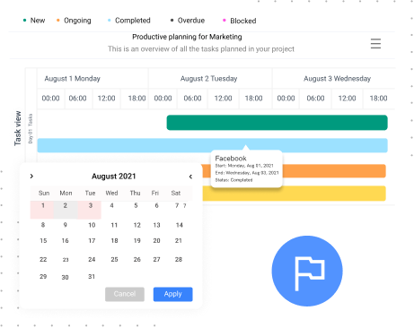 Project timeline